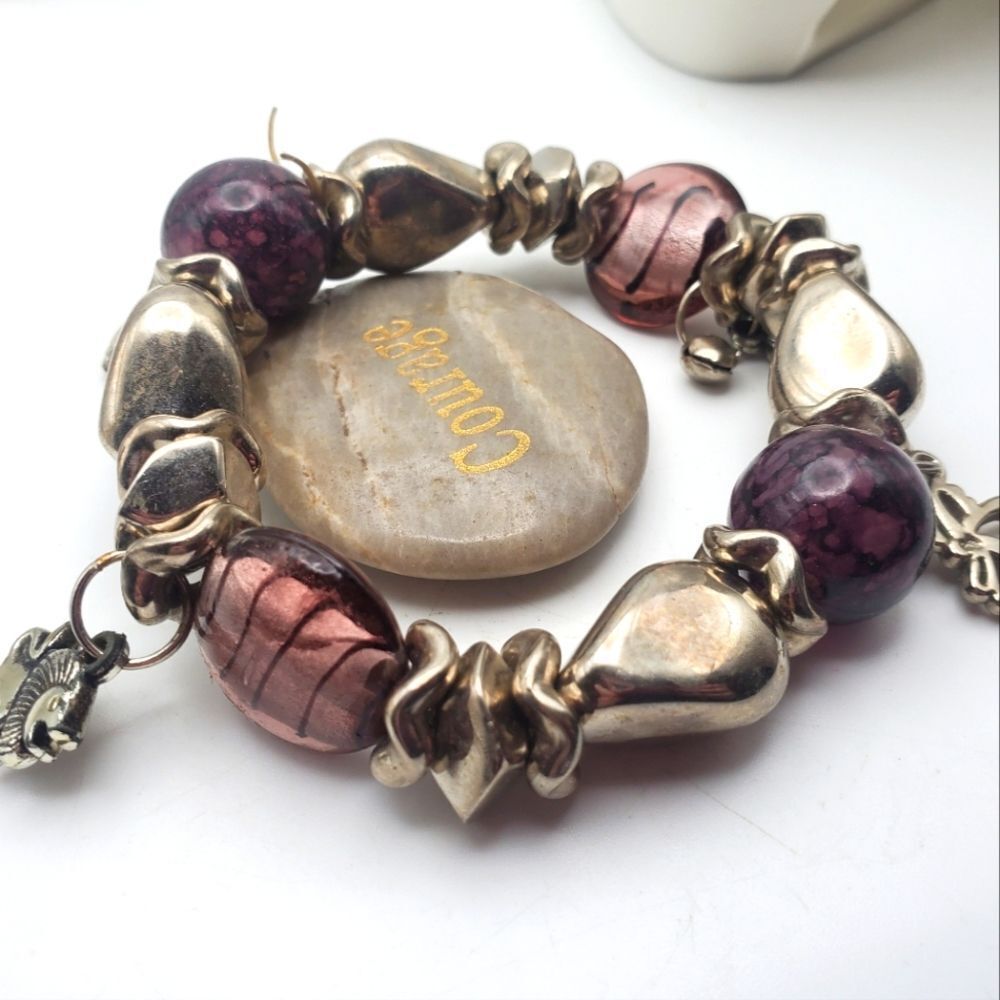 Simplistic animal adventure charm bracelet whimsical‎ B1003